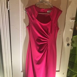 Ruched Pink Dress